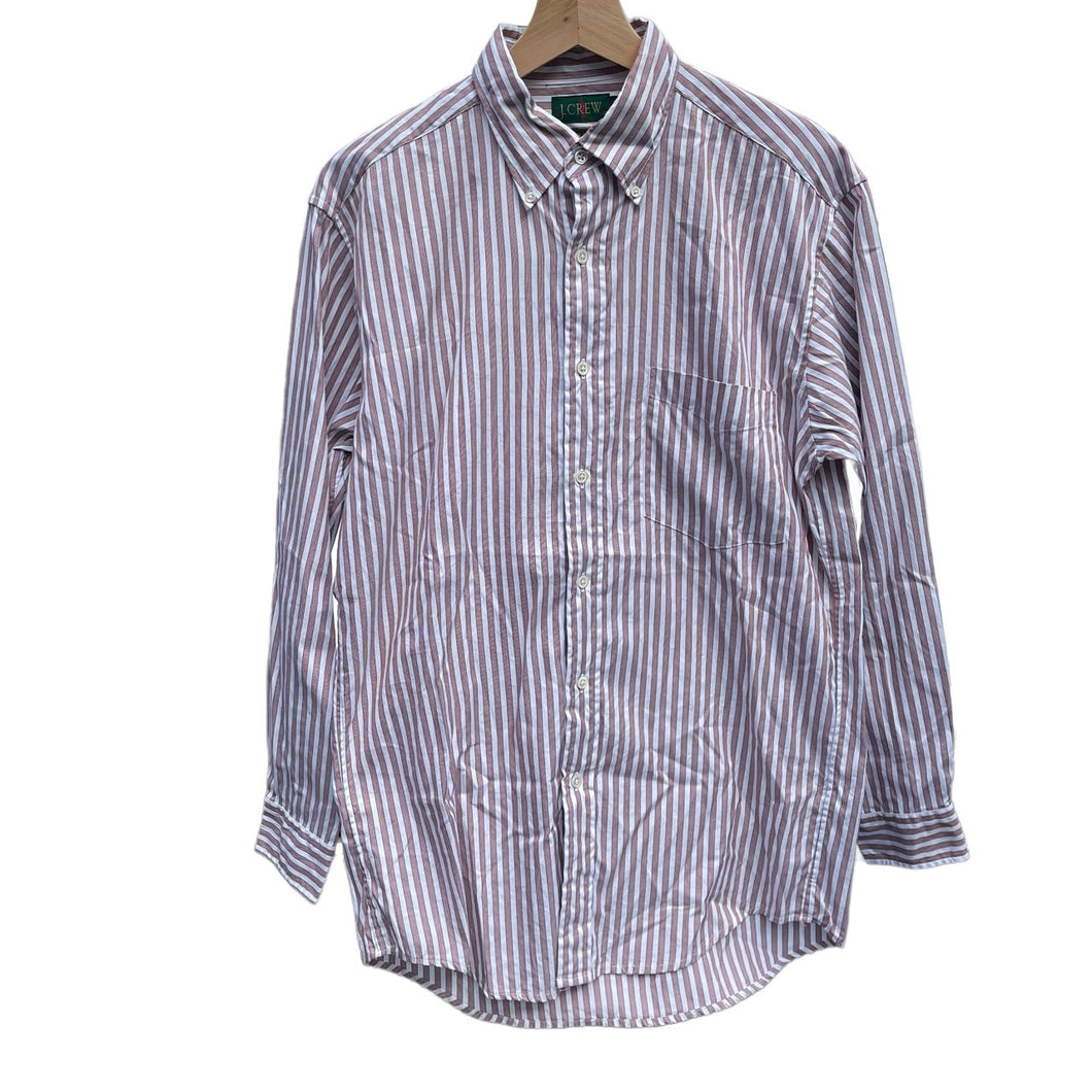 J.CREW 90's stripe B.D. shirt