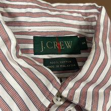 画像をギャラリービューアに読み込む, J.CREW 90&#39;s stripe B.D. shirt
