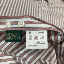 画像をギャラリービューアに読み込む, J.CREW 90&#39;s stripe B.D. shirt
