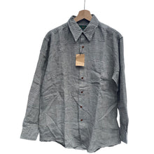 画像をギャラリービューアに読み込む, J.CREW 90&#39;s check linen shirt
