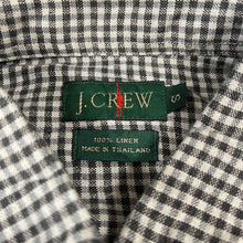 画像をギャラリービューアに読み込む, J.CREW 90&#39;s check linen shirt
