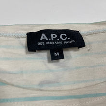Load image into Gallery viewer, A.P.C. Border long sleeve T-shirt
