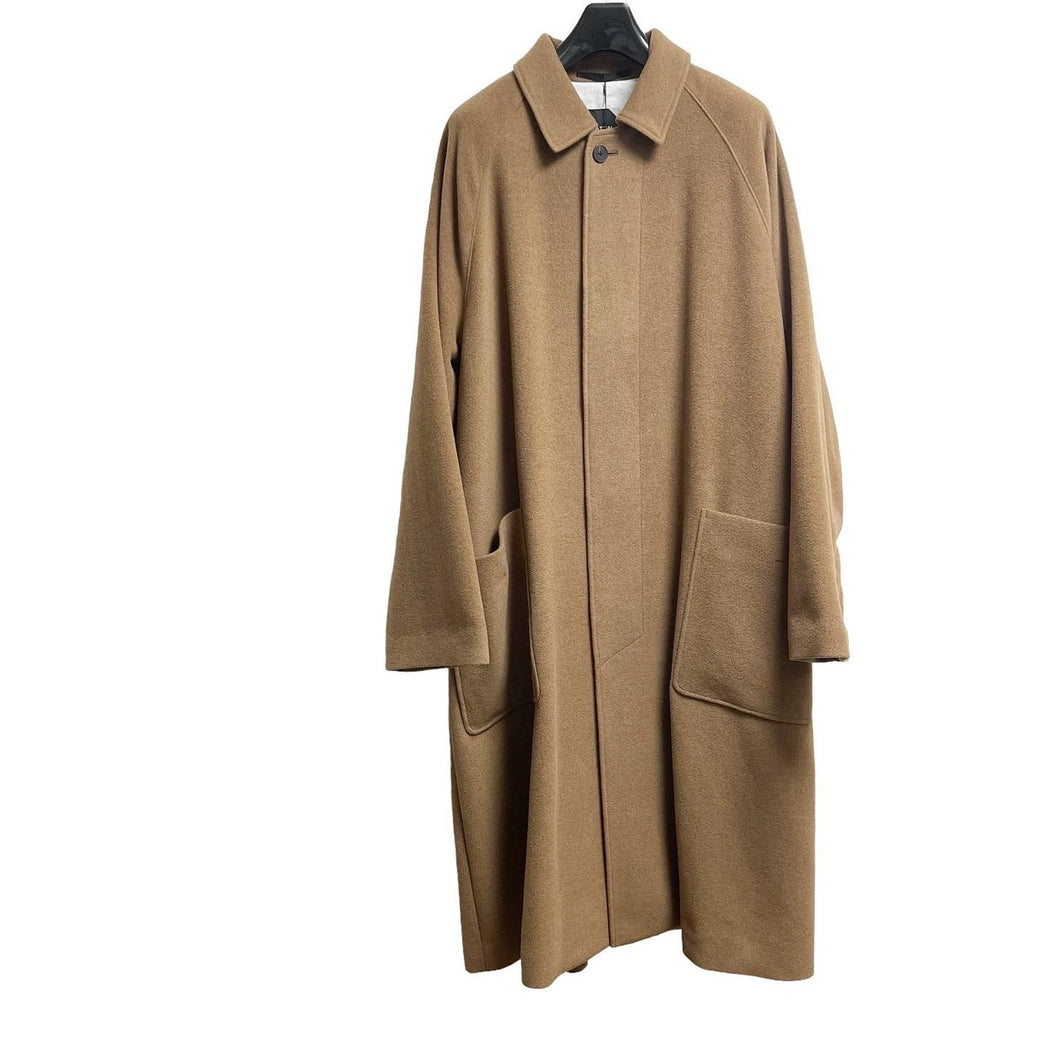 ATON CAMEL MOLESKIN COAT