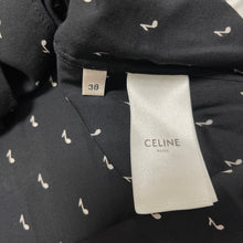 画像をギャラリービューアに読み込む, CELINE 19SS MUSIC NOTE PRINTED SHIRT
