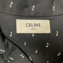画像をギャラリービューアに読み込む, CELINE 19SS MUSIC NOTE PRINTED SHIRT
