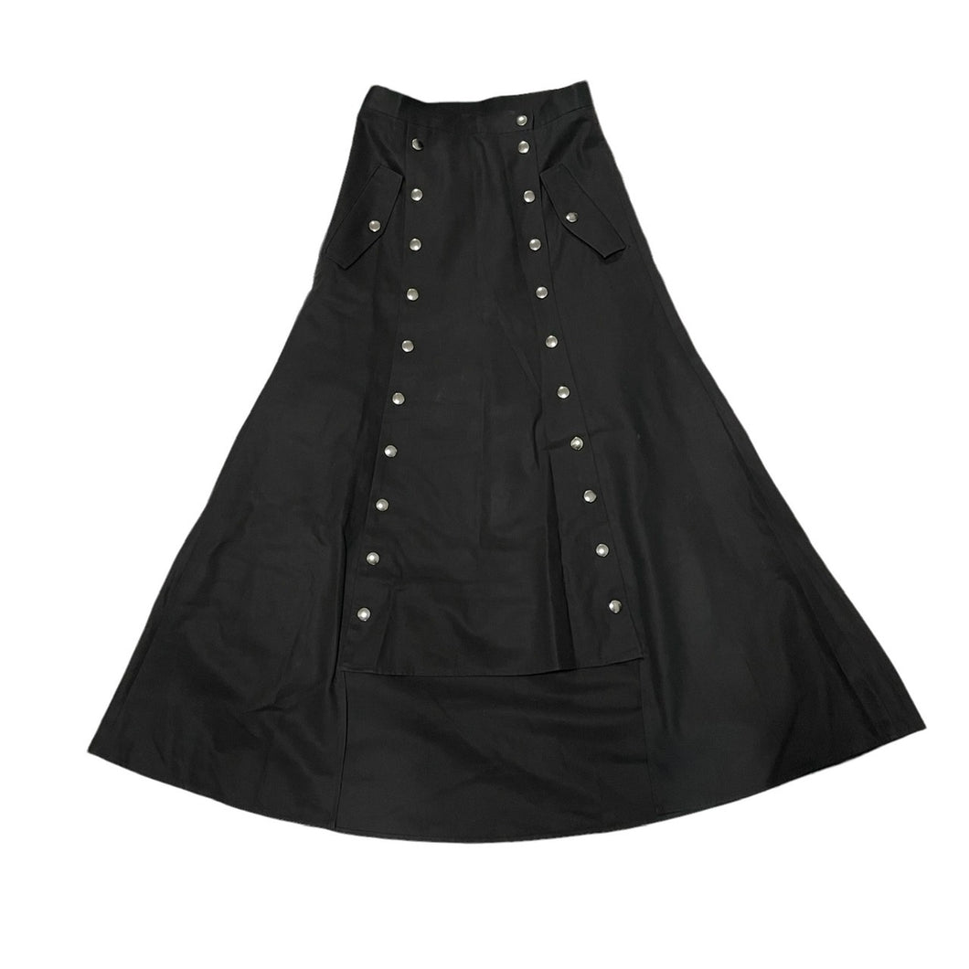 YASUTOSHI EZUMI 18SS snap button long skirt