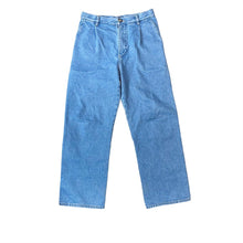 画像をギャラリービューアに読み込む, Cristaseya Bleached Denim Pleated Trousers
