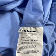 画像をギャラリービューアに読み込む, JIL SANDER Darted Short Sleeve Blouse
