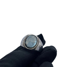 画像をギャラリービューアに読み込む, TOM WOOD トムウッド oval larvikite ring 689
