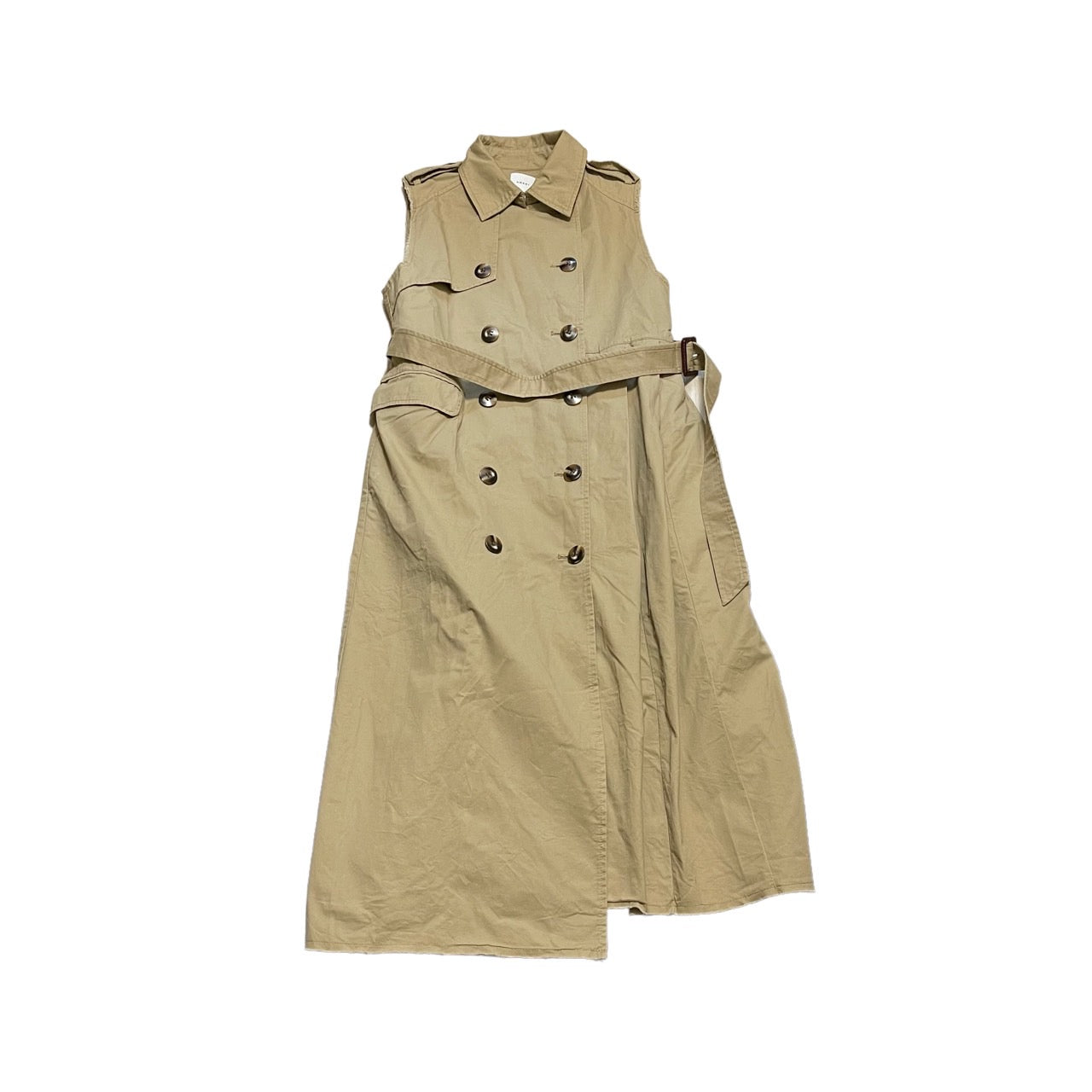 ジャケット・アウター Ameri VINTAGE CUT OFF TRENCH VEST Ameri VINTAGE CUTOFF TRENCH VEST
