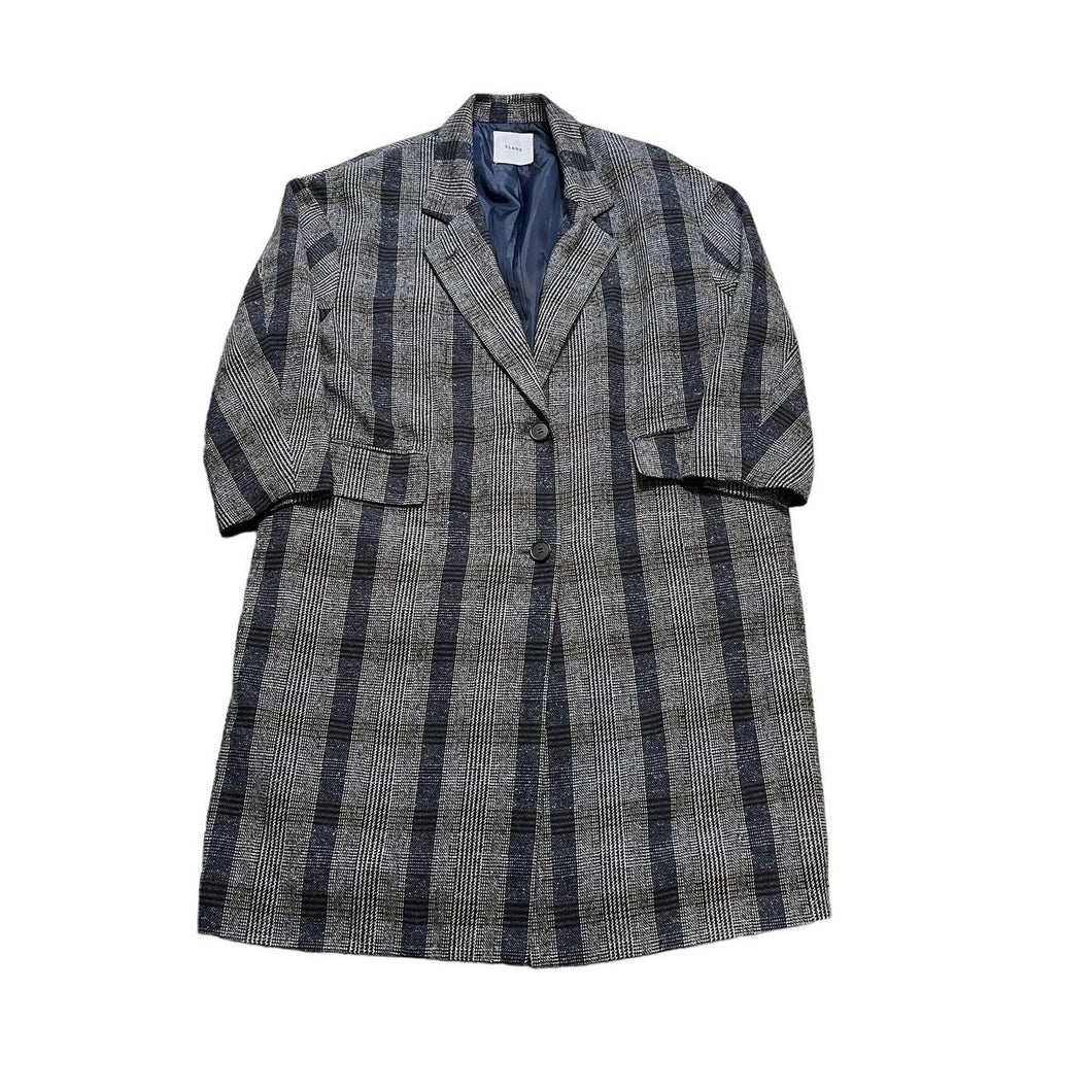 CLANE クラネ 18AW OVER CHESTER CHECK COAT  737