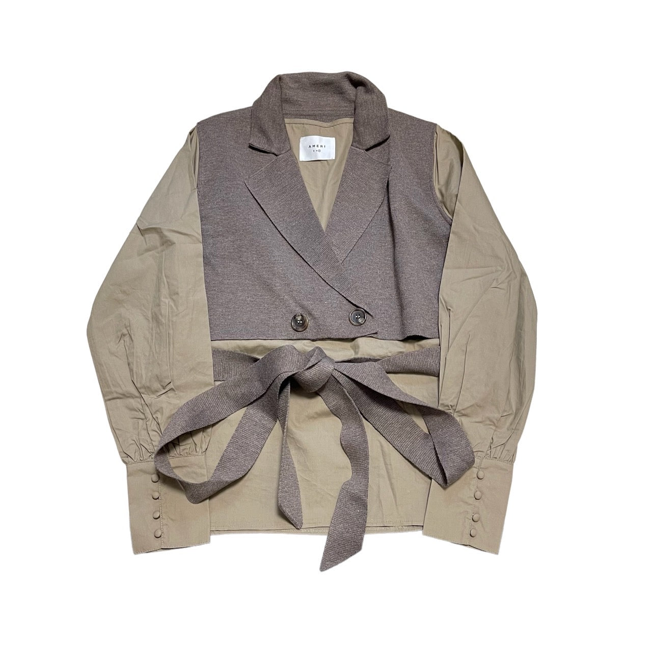 Load image into Gallery viewer, AMERI アメリ MINI JACKET DOCKING SHIRTS 650
