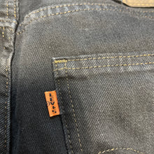 画像をギャラリービューアに読み込む, LEVI&#39;S VINTAGE CLOTHING Orange Tab 1969 606 Jeans NEW BLACK OVERDYE
