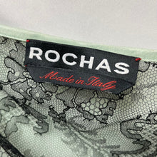 画像をギャラリービューアに読み込む, ROCHAS ロシャス シースルーレースドレスワンピース
