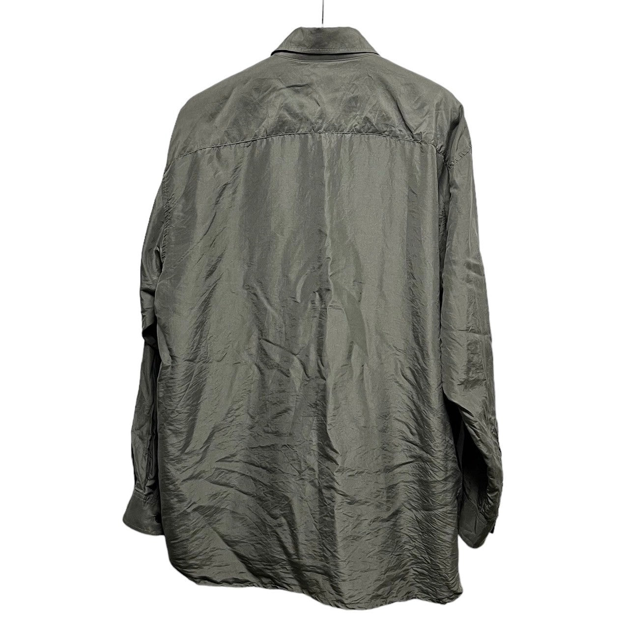 cornier コルニエ 上質なコットン/シルクシャツ グレー SILK – Cornier