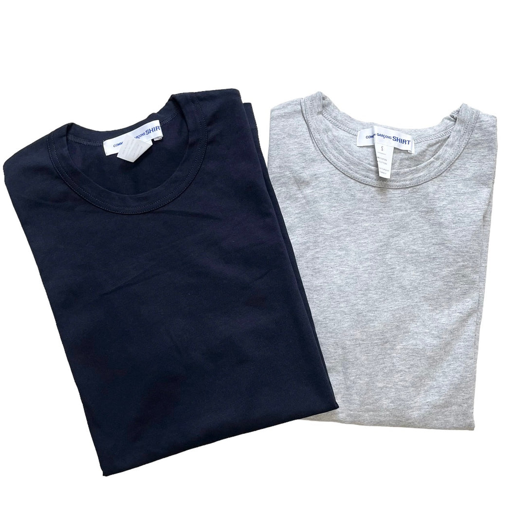 COMME des GARCONS SHIRT コムデギャルソンシャツ クラシッククルーネックTシャツ 2枚セット CDGT2PL