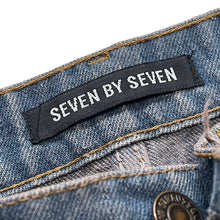 Lade das Bild in den Galerie-Viewer, SEVEN BY SEVEN セブンバイセブン Levi&#39;s 再構築 646 ペンキ加工フレアデニムパンツ ベルボトム
