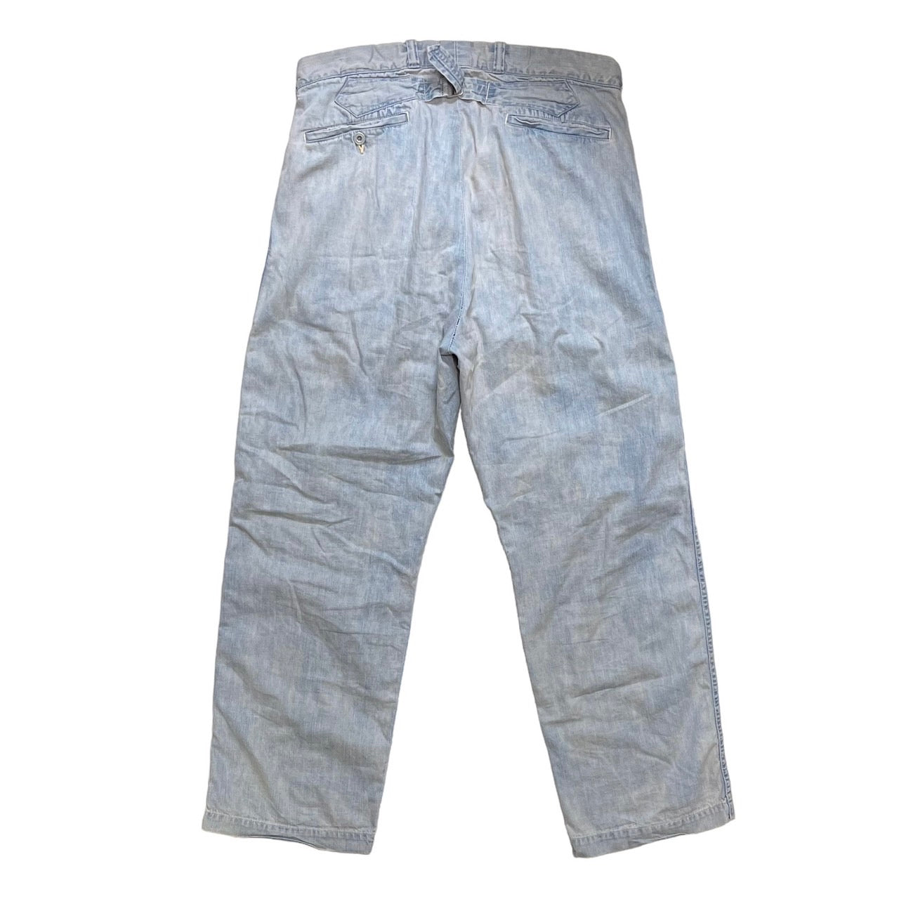 A.PRESSE 아프레세 23SS Vintage Prisoner Denim Trousers 빈티지 가공