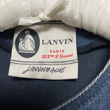 将图片加载到图库查看器，LANVIN×ACNE ランバン アクネ 09SS Denim Collection ノーカラーデニムジャケット
