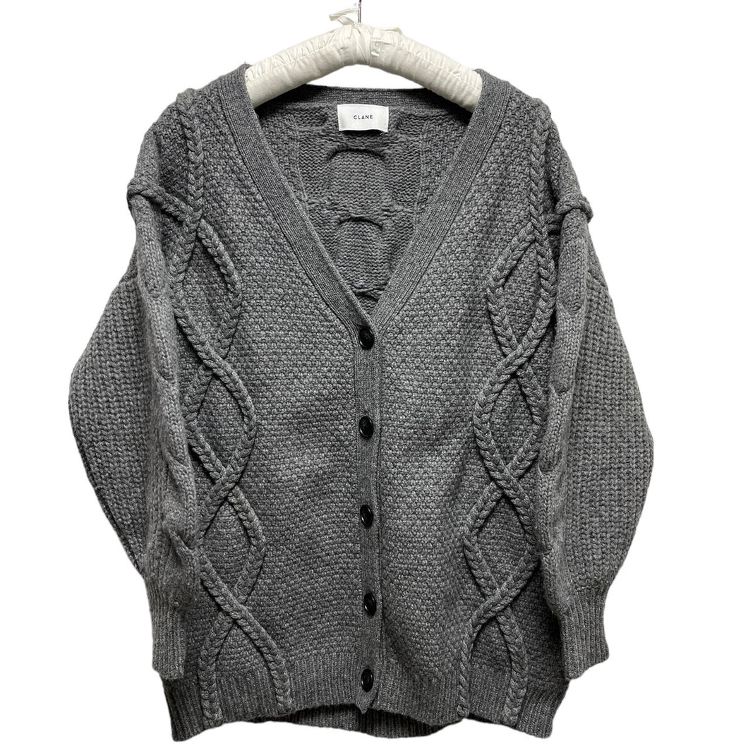 CLANE 크라네 3D CABLE KNIT CARDIGAN 케이블 니트 카디건 