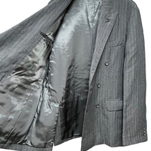 Load image into Gallery viewer, A.PRESSE アプレッセ 22AW Double Breasted Jacket ダブルブレステッドストライプジャケット 22AAP-01-05M
