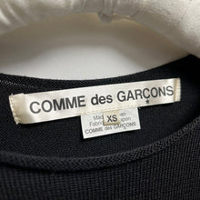 将图片加载到图库查看器，COMME des GARCONS コムデギャルソン 20AW フリンジドッキングハイゲージウールニット GF-N021
