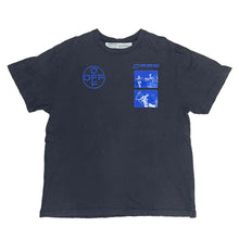 将图片加载到图库查看器，OFF WHITE オフホワイト 19AW Hardcore Carav S/S Over Tee オーバーサイズTシャツ OMAA038F19185009
