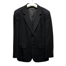 Lade das Bild in den Galerie-Viewer, COMME des GARCONS HOMME DEUX コムデギャルソンオムドゥ 13AW 裏地ドット柄ストライプウールセットアップスーツ ジャケット パンツ AD2013
