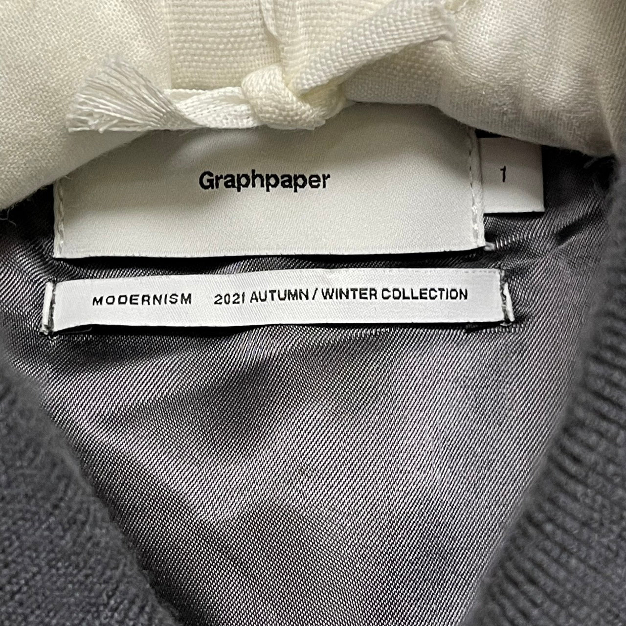 Graphpaper グラフペーパー 21AW Scale Off Melton Stadium Jacket