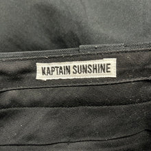 이미지를 갤러리 뷰어에 로드 , KAPTAIN SUNSHINE 캡틴 선샤인 22AW D Slacks 폴리에스테르 개바딘 스트레이트 슬랙스 팬츠 KS22FPT09 
